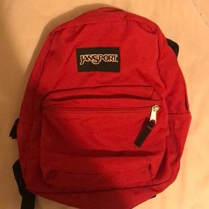 Jansport Red regular sized Backpack